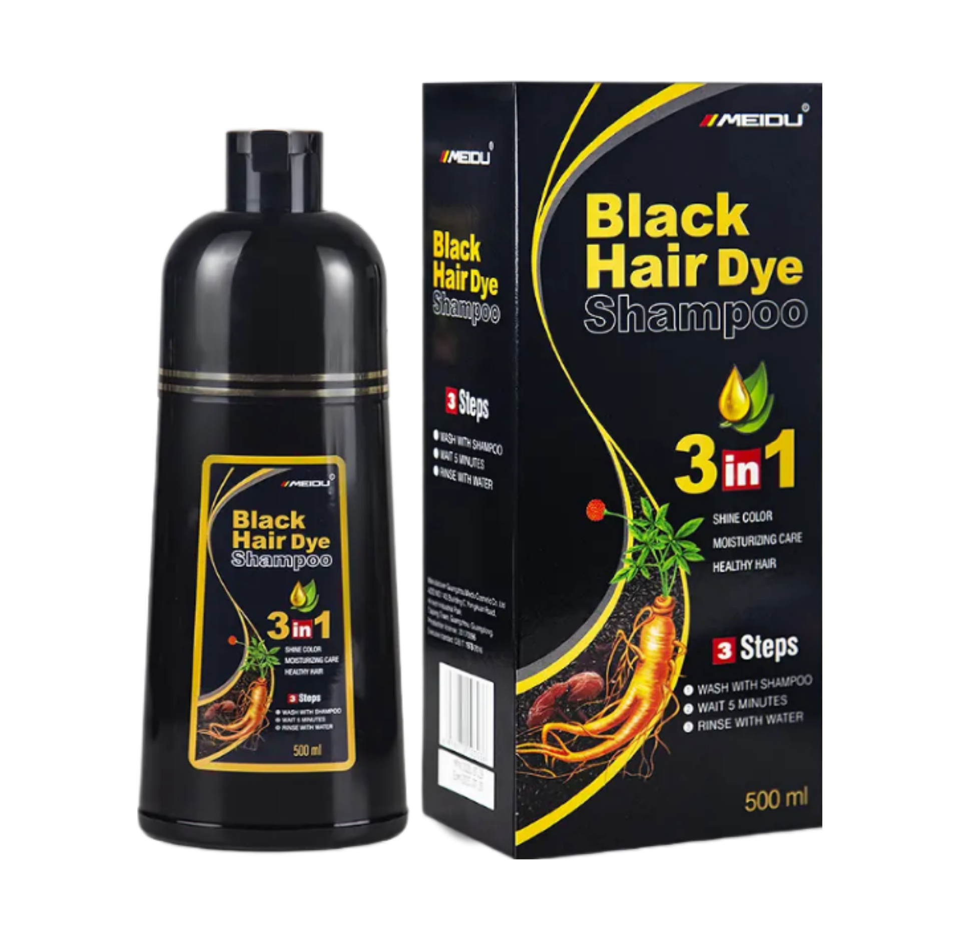 BLACK DYE SHAMPOO